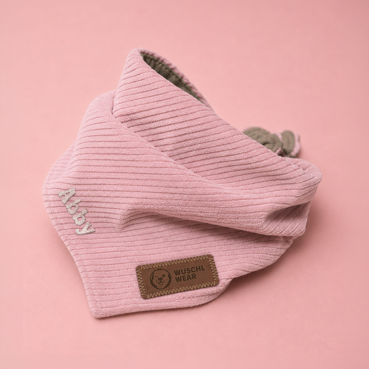 CORDELIA - Personalisiert - Halstuch aus Cordstoff