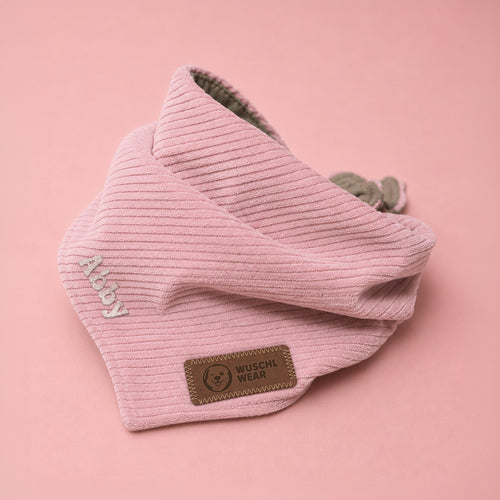 CORDELIA - Personalisiert - Halstuch aus Cordstoff